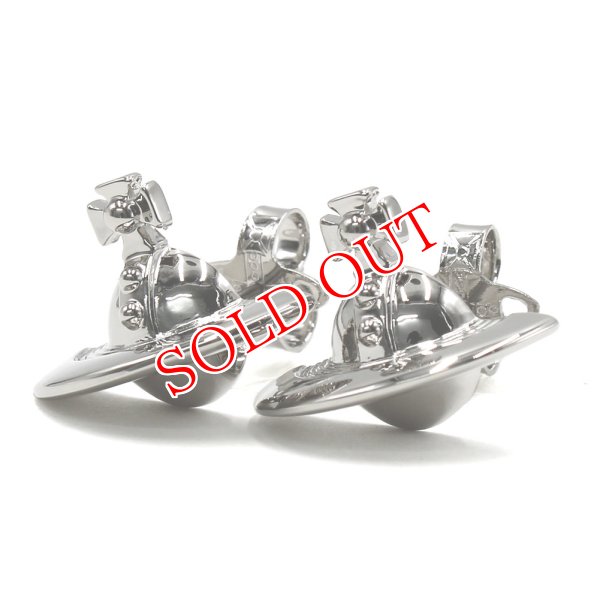 画像1: Vivienne Westwood ヴィヴィアン ウエストウッド 62010038-02P019 SOLID ORB EARRINGS ピアス アクセサリー レディース (1)