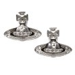 画像1: Vivienne Westwood ヴィヴィアン ウエストウッド 62010131-02S105 PINA BAS RELIEF EARRINGS ピアス レディース (1)