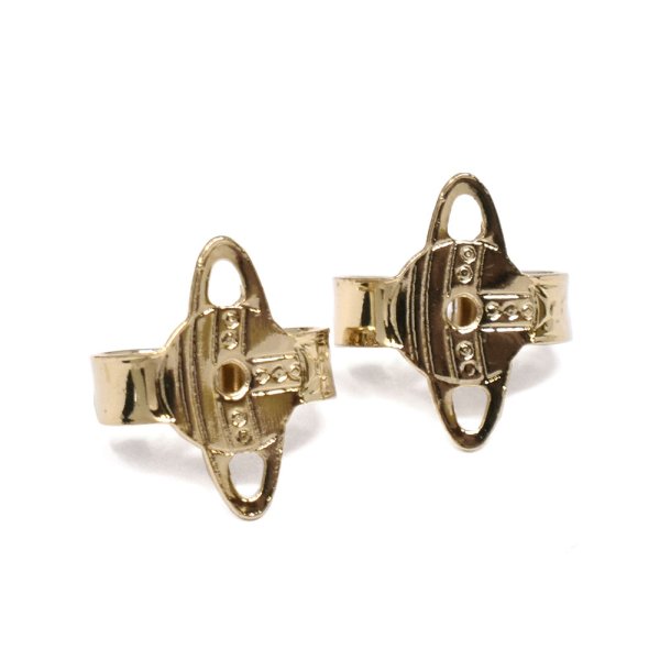 画像4: Vivienne Westwood ヴィヴィアン ウエストウッド  62010131-R108-CN PINA BAS RELIEF EARRINGS ピアス レディース (4)