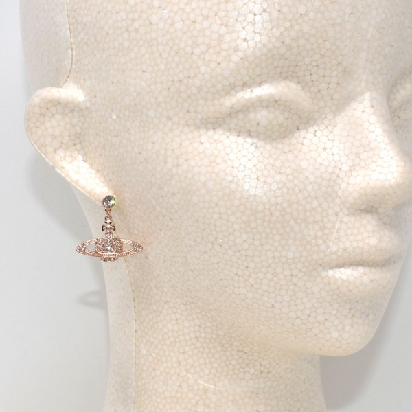 画像4: Vivienne Westwood ヴィヴィアン ウエストウッド 62020025-02G120 MINI BAS RELIEF DROP EARRINGS ピアス レディース (4)