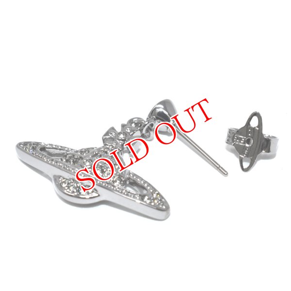 画像3: Vivienne Westwood ヴィヴィアン ウエストウッド 62020025-02P116 MINI BAS RELIEF DROP EARRINGS ピアス レディース (3)