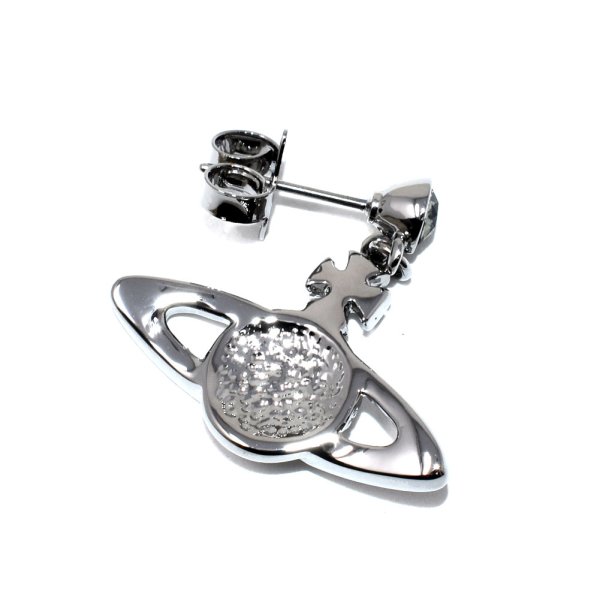 画像2: Vivienne Westwood ヴィヴィアン ウエストウッド 62020025-02S108 MINI BAS RELIEF DROP EARRINGS ピアス レディース (2)