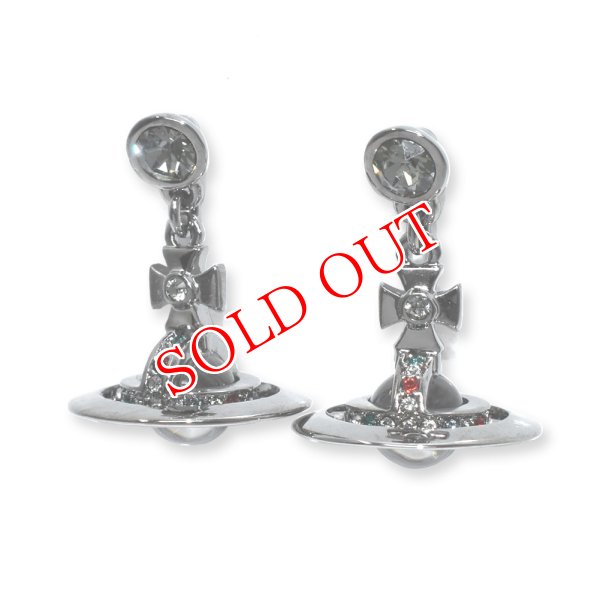 画像1: Vivienne Westwood ヴィヴィアン ウエストウッド 62020032-02S001 NEW PETITE ORB EARRINGS ピアス メンズ レディース (1)