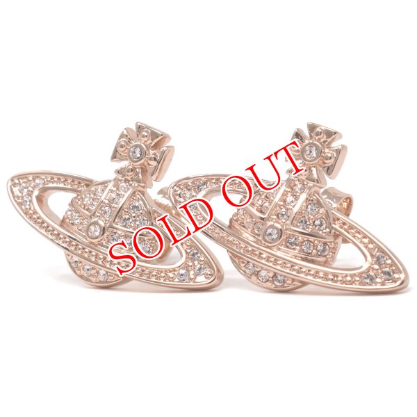 画像1: Vivienne Westwood ヴィヴィアン ウエストウッド 62020033-02G120 MINI BAS RELIEF EARRINGS ピアス レディース (1)