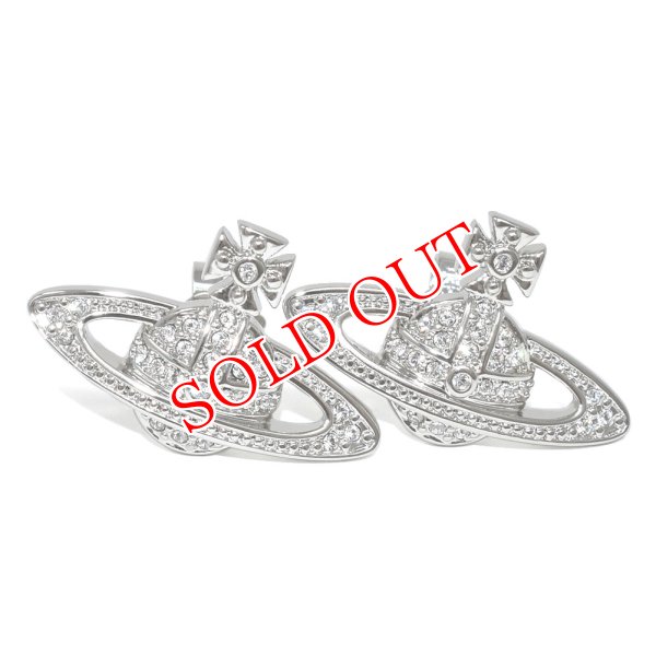画像1: Vivienne Westwood ヴィヴィアン ウエストウッド 62020033-02P116 MINI BAS RELIEF EARRINGS ピアス レディース (1)