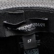 画像4: EMPORIO ARMANI エンポリオアルマーニ 627884-2R572-00020 ハット 帽子 麦わら帽子 メンズ (4)