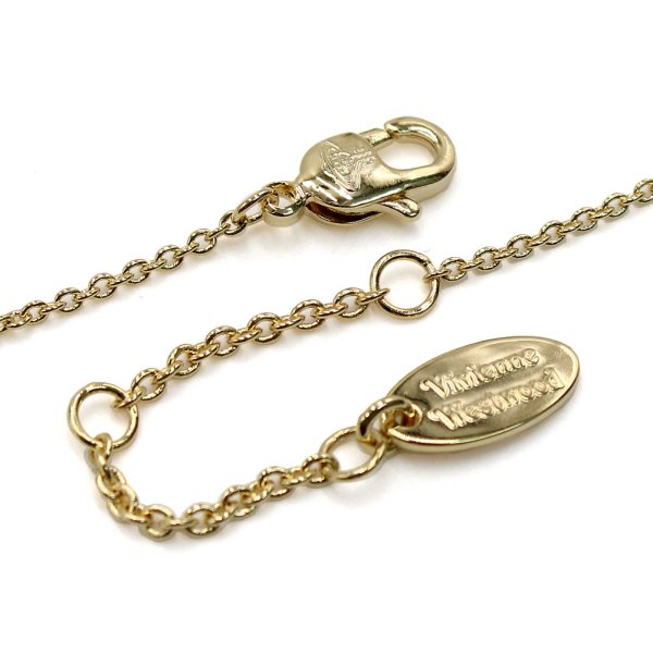 画像4: Vivienne Westwood ヴィヴィアン ウエストウッド 63020095-02R700 REINA PENDANT GOLD/LIGHT ネックレス レディース (4)