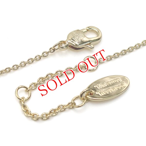 画像4: Vivienne Westwood ヴィヴィアン ウエストウッド 63020095-02R700 REINA PENDANT GOLD/LIGHT ネックレス レディース (4)