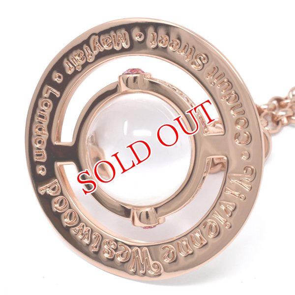 画像2: Vivienne Westwood ヴィヴィアン ウエストウッド 63020096-G002-CN NEW SMALL ORB PENDANT ネックレス レディース (2)