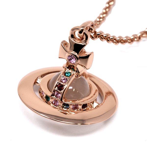 画像1: Vivienne Westwood ヴィヴィアン ウエストウッド 63020097-02G002-CN NEW TINY ORB PENDANT ネックレス レディース (1)