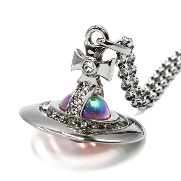 画像1: Vivienne Westwood ヴィヴィアン ウエストウッド 63020097-02P628 NEW TINY ORB PENDANT ネックレス レディース (1)