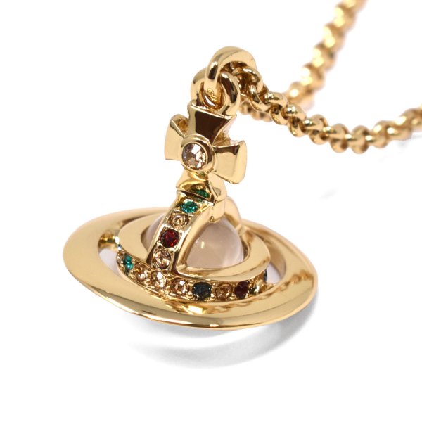 画像1: Vivienne Westwood ヴィヴィアン ウエストウッド 63020098-R001-CN NEW PETITE ORB PENDANT ネックレス ネック レディース (1)