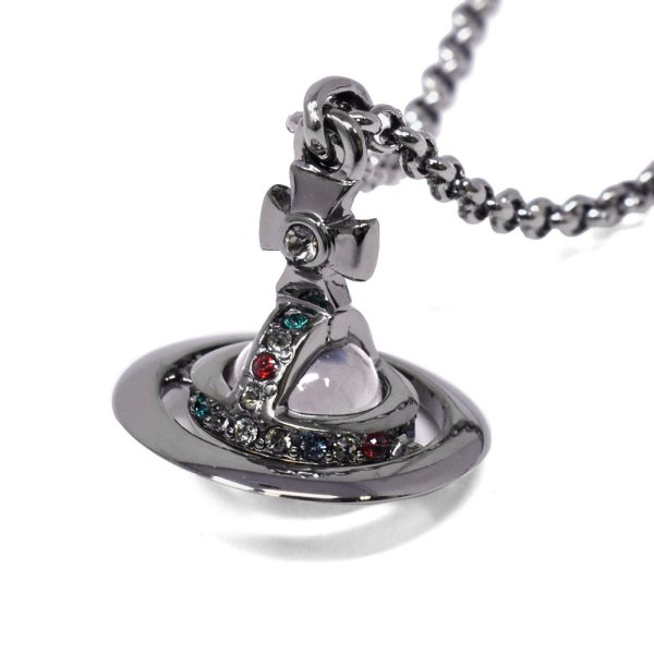 画像1: Vivienne Westwood ヴィヴィアン ウエストウッド 63020098-02S001-CN NEW PETITE ORB PENDANT ネックレス ネック レディース (1)