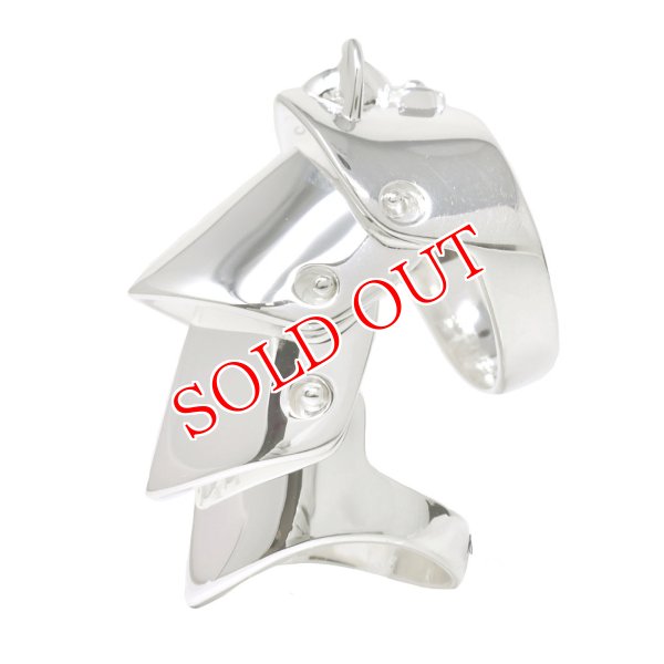 画像2: Vivienne Westwood ヴィヴィアン ウエストウッド 64030003-01P019 ARMOUR RING 指輪 リング レディース #XXL (2)