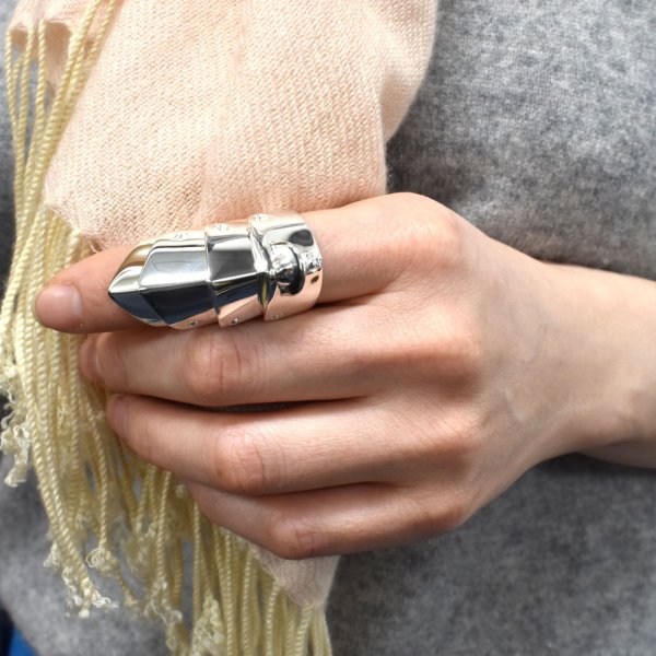 画像3: Vivienne Westwood ヴィヴィアン ウエストウッド 64030003-01P019 ARMOUR RING 指輪 リング レディース #XS (3)