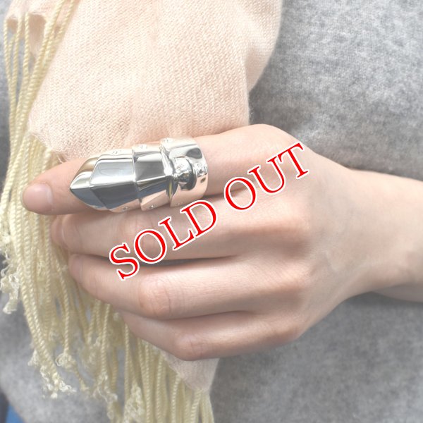 画像3: Vivienne Westwood ヴィヴィアン ウエストウッド 64030003-01P019 ARMOUR RING 指輪 リング レディース #XXL (3)