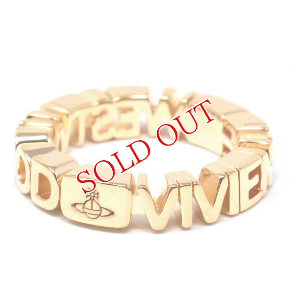 画像2: Vivienne Westwood ヴィヴィアン ウエストウッド 64040023-R001-SM NOTTINGHAM RING 指輪 リング レディース #L (2)