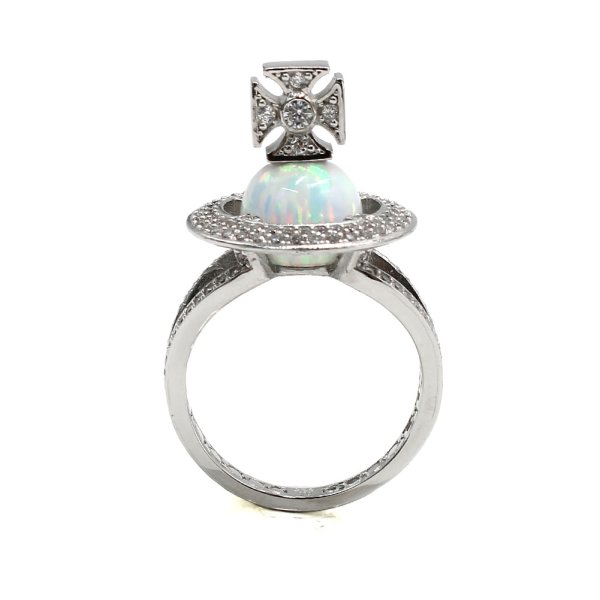 画像2: Vivienne Westwood ヴィヴィアン ウエストウッド 6404017K-01P475 EABHA RING リング アクセサリー メンズ レディース #S (2)