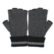 画像2: GUCCI グッチ 726586-4GABX-1360 カシミア フィンガーレスグローブ 手袋 メンズ レディース ユニセックス #L (2)