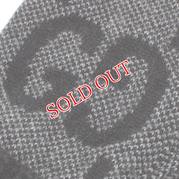 画像3: GUCCI グッチ 726586-4GABX-1360 カシミア フィンガーレスグローブ 手袋 メンズ レディース ユニセックス #M (3)