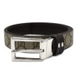 画像5: GUCCI グッチ 771105 BTTAN 2158 BELT ベルト リバーシブル 回転バックル GGスプリーム キャンバス メンズ #100 (5)