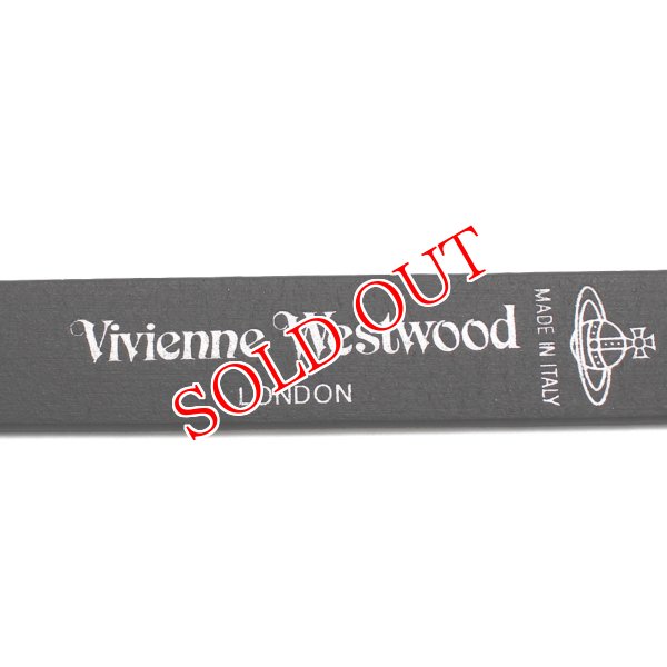 画像4: VIVIENNE WESTWOOD ヴィヴィアンウエストウッド 8201006HU-L0022-N401 BELTS SMALL LINE ORB BUCKLE ベルト メンズ (4)