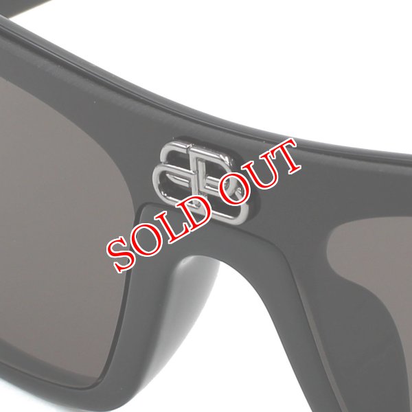 画像4: BALENCIAGA バレンシアガ BB0080S-001 サングラス グローバルフィット メンズ レディース ユニセックス (4)