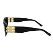 画像3: BALENCIAGA バレンシアガ BB0095S-001 サングラス グローバルフィット メンズ レディース ユニセックス (3)