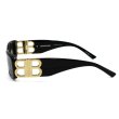 画像3: BALENCIAGA バレンシアガ BB0096S-001 サングラス グローバルフィット メンズ レディース ユニセックス (3)