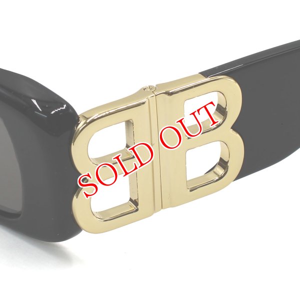 画像4: BALENCIAGA バレンシアガ BB0096S-001 サングラス グローバルフィット メンズ レディース ユニセックス (4)