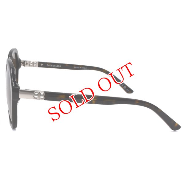 画像3: BALENCIAGA バレンシアガ BB0184SA-002 サングラス アジアンフィット メンズ レディース ユニセックス (3)