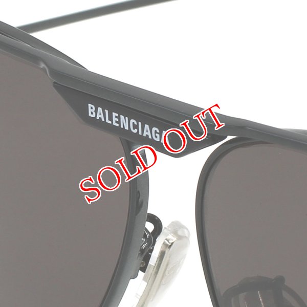 画像4: BALENCIAGA バレンシアガ BB0244S-001 サングラス ノーズパッド メンズ レディース ユニセックス (4)