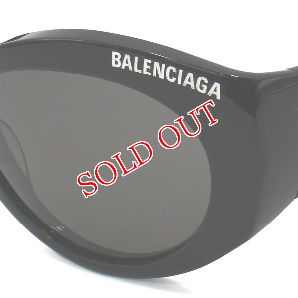 画像4: BALENCIAGA バレンシアガ BB0267S-001 サングラス グローバルフィット メンズ レディース ユニセックス (4)
