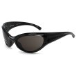 画像1: BALENCIAGA バレンシアガ BB0317S-001 サングラス グローバルフィット メンズ レディース ユニセックス (1)