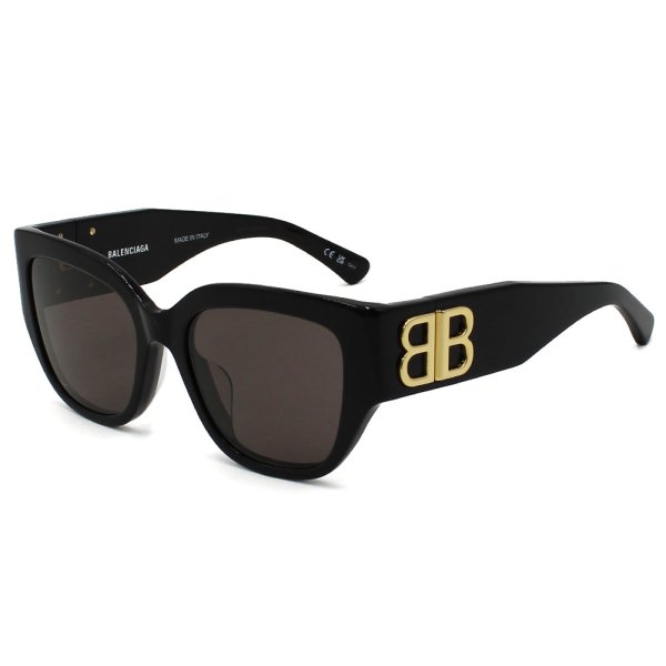 画像1: Balenciaga バレンシアガ BB0323SK-002 サングラス アジアンフィット メンズ レディース ユニセックス (1)