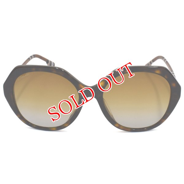 画像2: BURBERRY バーバリー 0BE4375F 4017T5 57 サングラス グローバルモデル レディース (2)