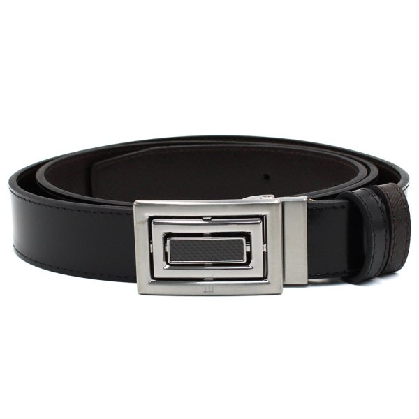 画像2: DUNHILL ダンヒル BPN125A42 ベルト BELT リバーシブル バックル ビジネス カジュアル メンズ (2)