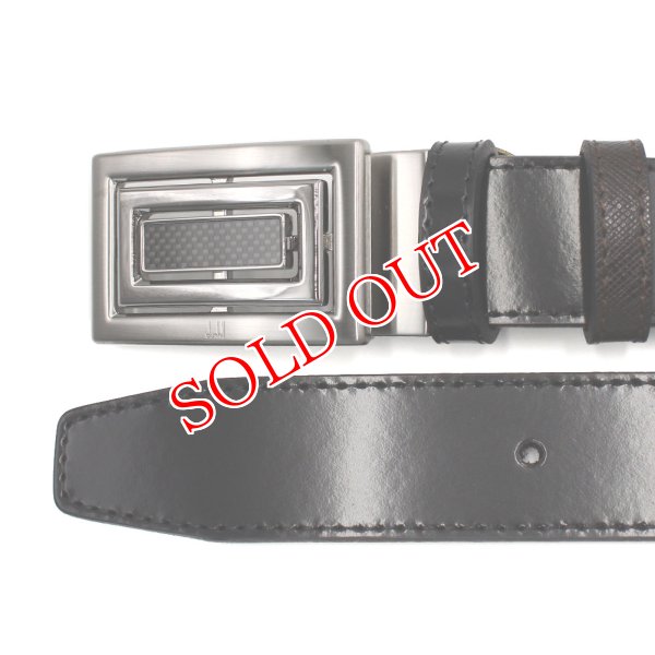画像3: DUNHILL ダンヒル BPN125A42 ベルト BELT リバーシブル バックル ビジネス カジュアル メンズ (3)