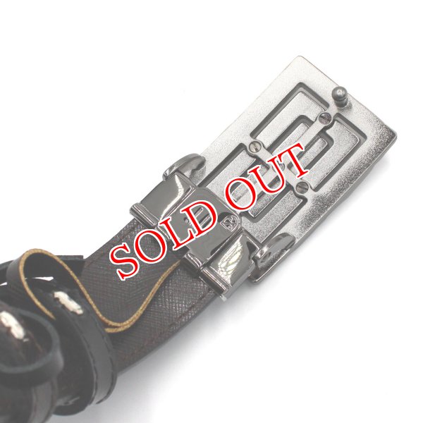 画像4: DUNHILL ダンヒル BPN125A42 ベルト BELT リバーシブル バックル ビジネス カジュアル メンズ (4)