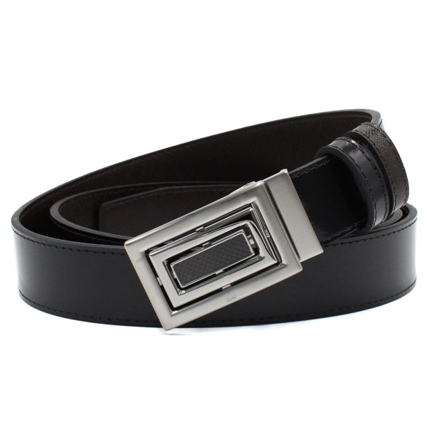 画像6: DUNHILL ダンヒル BPN125A42 ベルト BELT リバーシブル バックル ビジネス カジュアル メンズ (6)