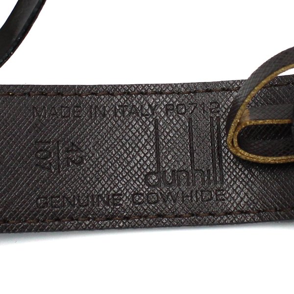画像7: DUNHILL ダンヒル BPN125A42 ベルト BELT リバーシブル バックル ビジネス カジュアル メンズ (7)