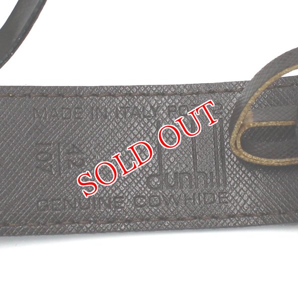 画像7: DUNHILL ダンヒル BPN125A42 ベルト BELT リバーシブル バックル ビジネス カジュアル メンズ (7)