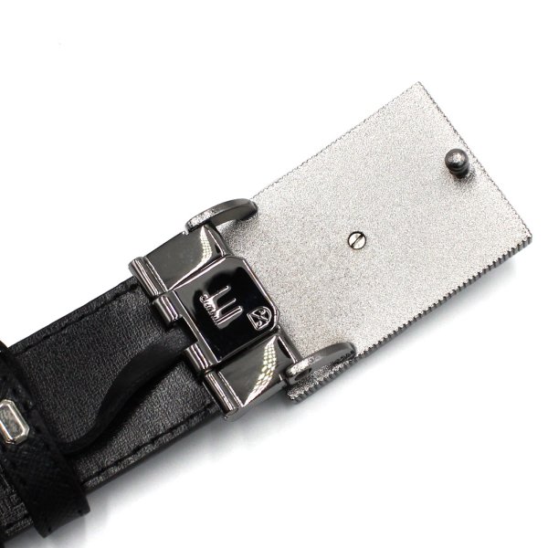 画像4: DUNHILL ダンヒル BPN140A42 ベルト BELT リバーシブル バックル ビジネス カジュアル メンズ (4)