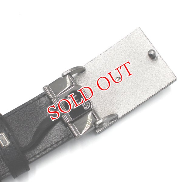 画像4: DUNHILL ダンヒル BPN140A42 ベルト BELT リバーシブル バックル ビジネス カジュアル メンズ (4)