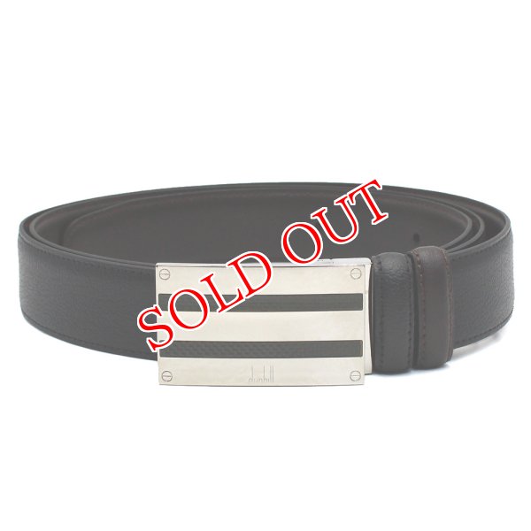 画像2: DUNHILL ダンヒル BPN250A42 ベルト BELT リバーシブル バックル ビジネス カジュアル メンズ (2)