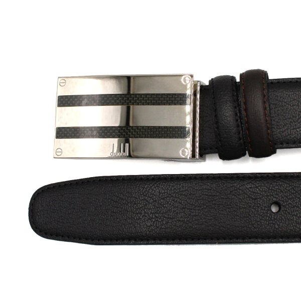 画像3: DUNHILL ダンヒル BPN250A42 ベルト BELT リバーシブル バックル ビジネス カジュアル メンズ (3)