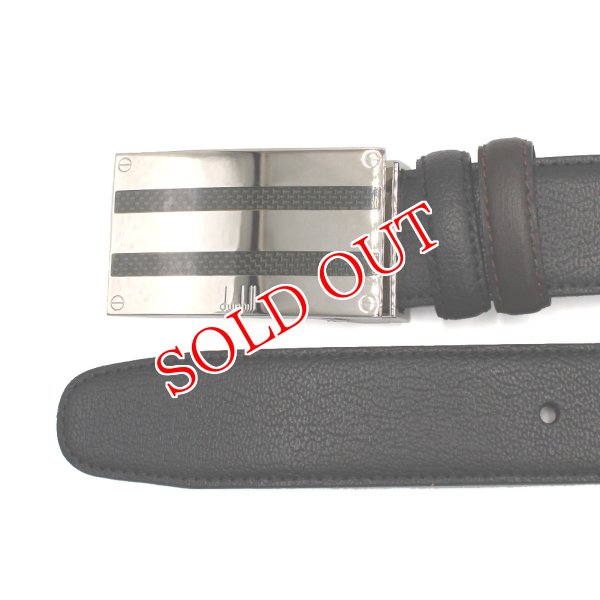 画像3: DUNHILL ダンヒル BPN250A42 ベルト BELT リバーシブル バックル ビジネス カジュアル メンズ (3)