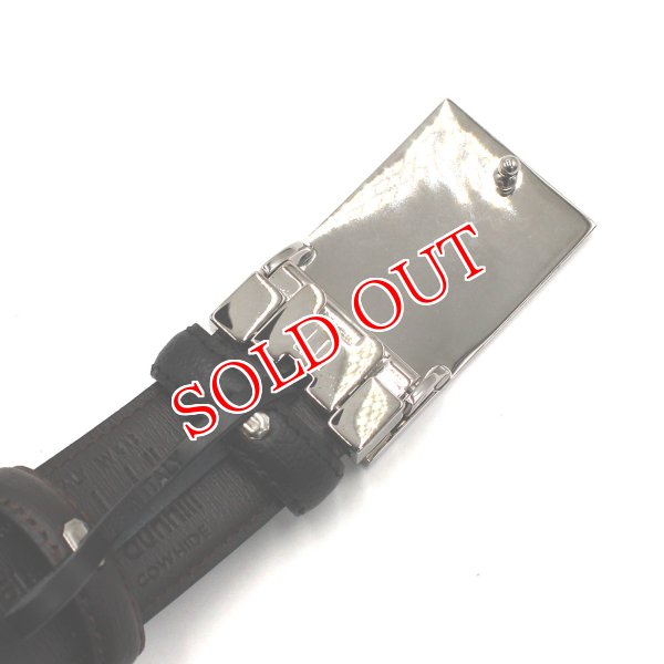 画像4: DUNHILL ダンヒル BPN250A42 ベルト BELT リバーシブル バックル ビジネス カジュアル メンズ (4)