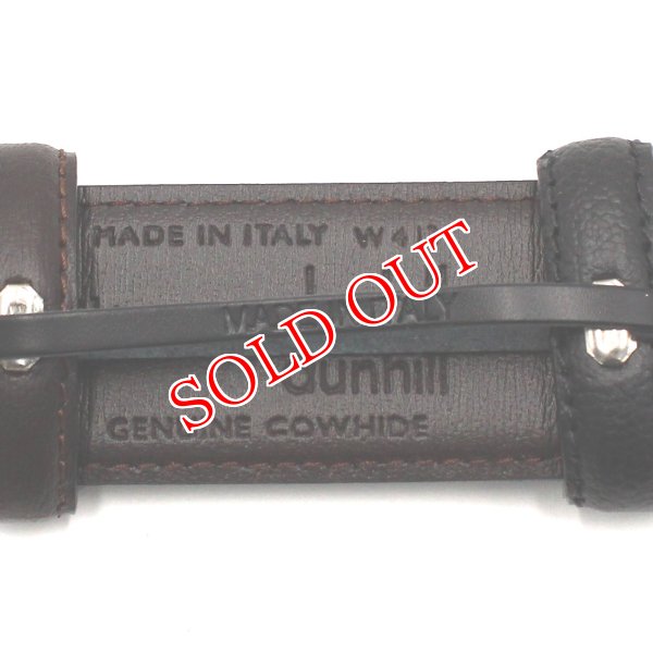 画像7: DUNHILL ダンヒル BPN250A42 ベルト BELT リバーシブル バックル ビジネス カジュアル メンズ (7)