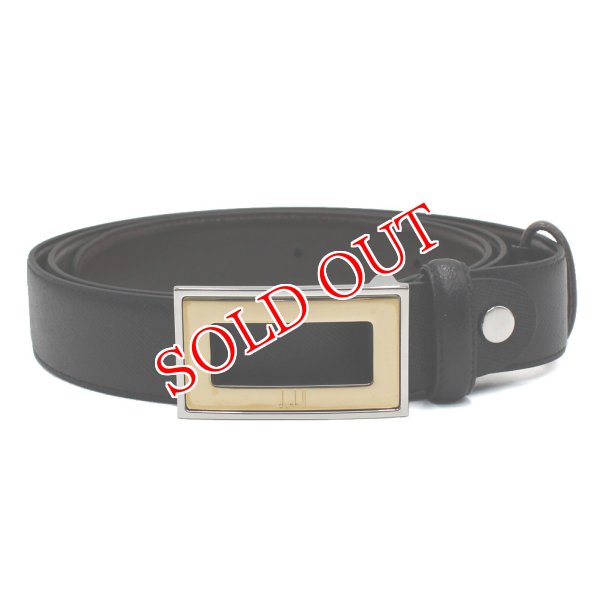 画像1: DUNHILL ダンヒル BPR215A42 ベルト BELT リバーシブル バックル ビジネス カジュアル メンズ (1)